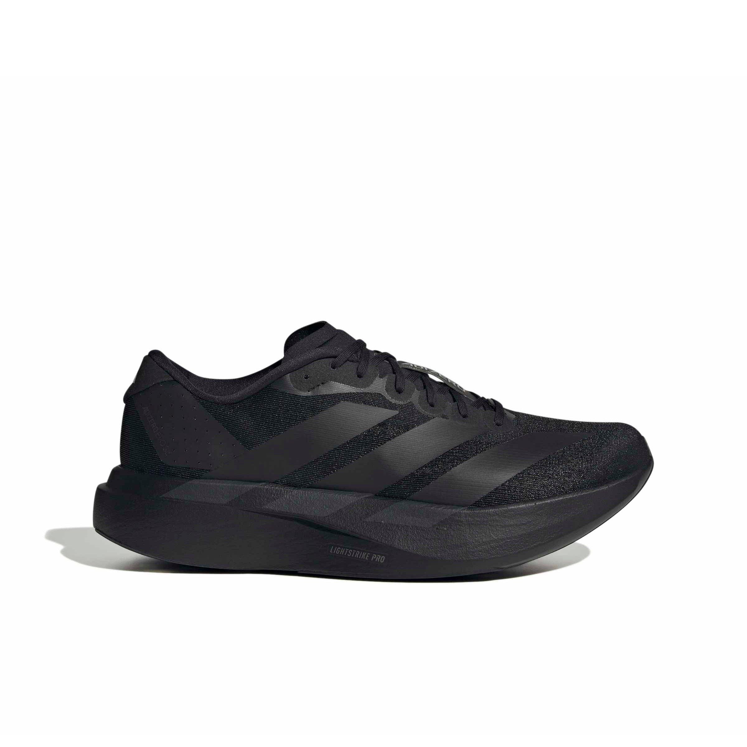 adidas Adizero EVO SL "Core Black/Core Black/Iron Metallic" Men's Running Shoe - BLACK/BLACK/IRON